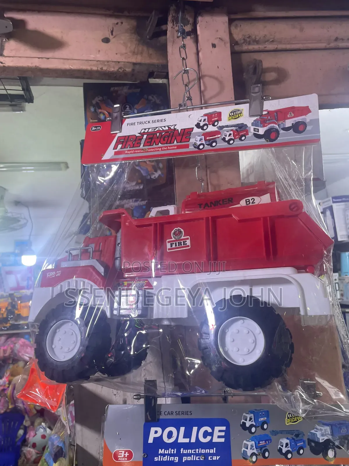 A Funskool Molto "Police" Multifunction Sliding Toy Truck