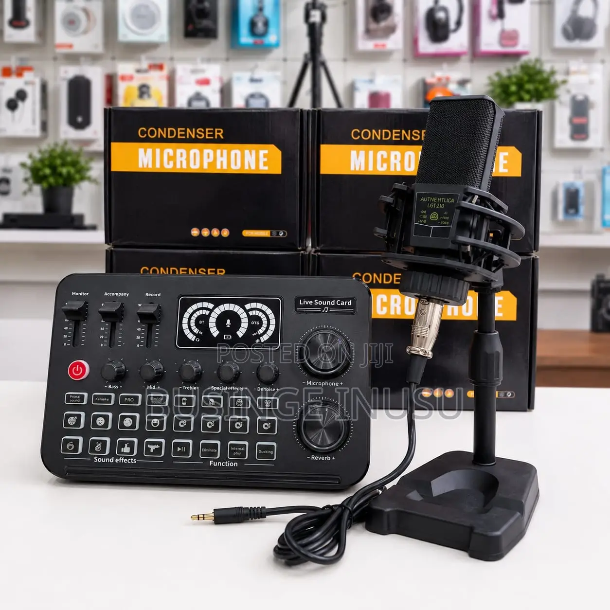 Microphone Kit Features a V10x Pro Audio Mixer With Multiple Sound