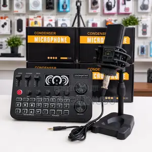 Microphone Kit Features a V10x Pro Audio Mixer With Multiple Sound