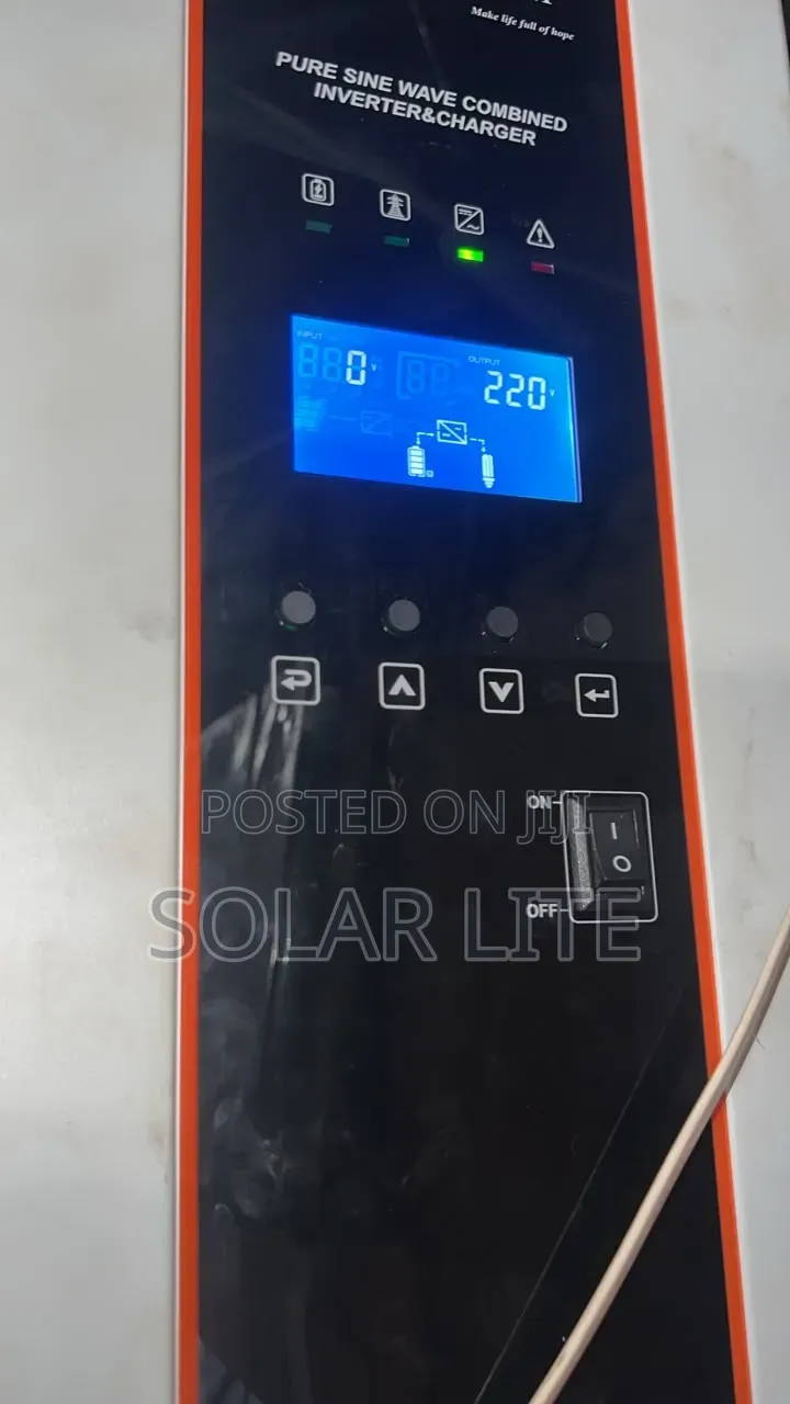 200ah Litium Battery and 750va Inverter- Back-Up System