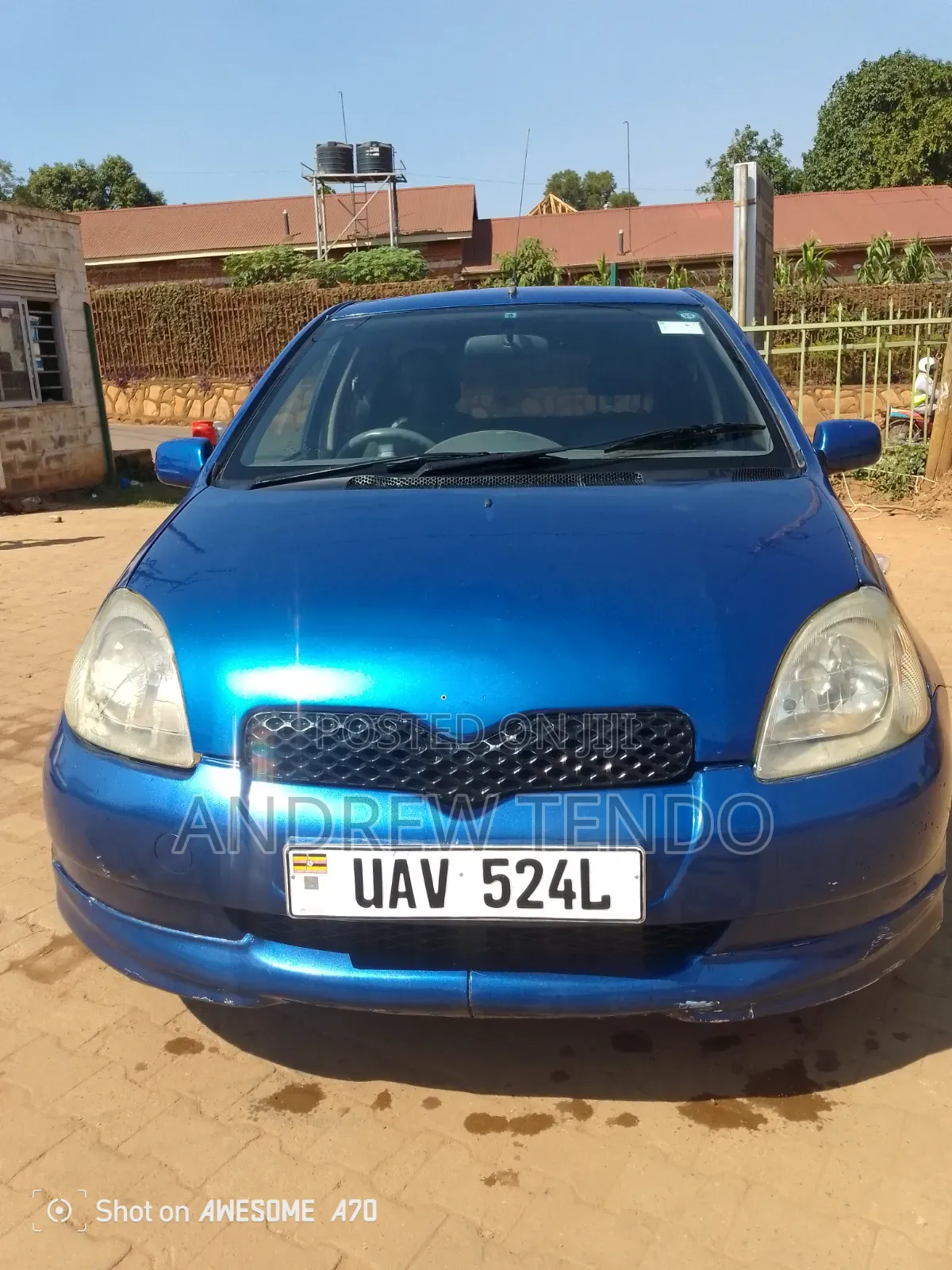 Toyota Vitz 2005 Blue