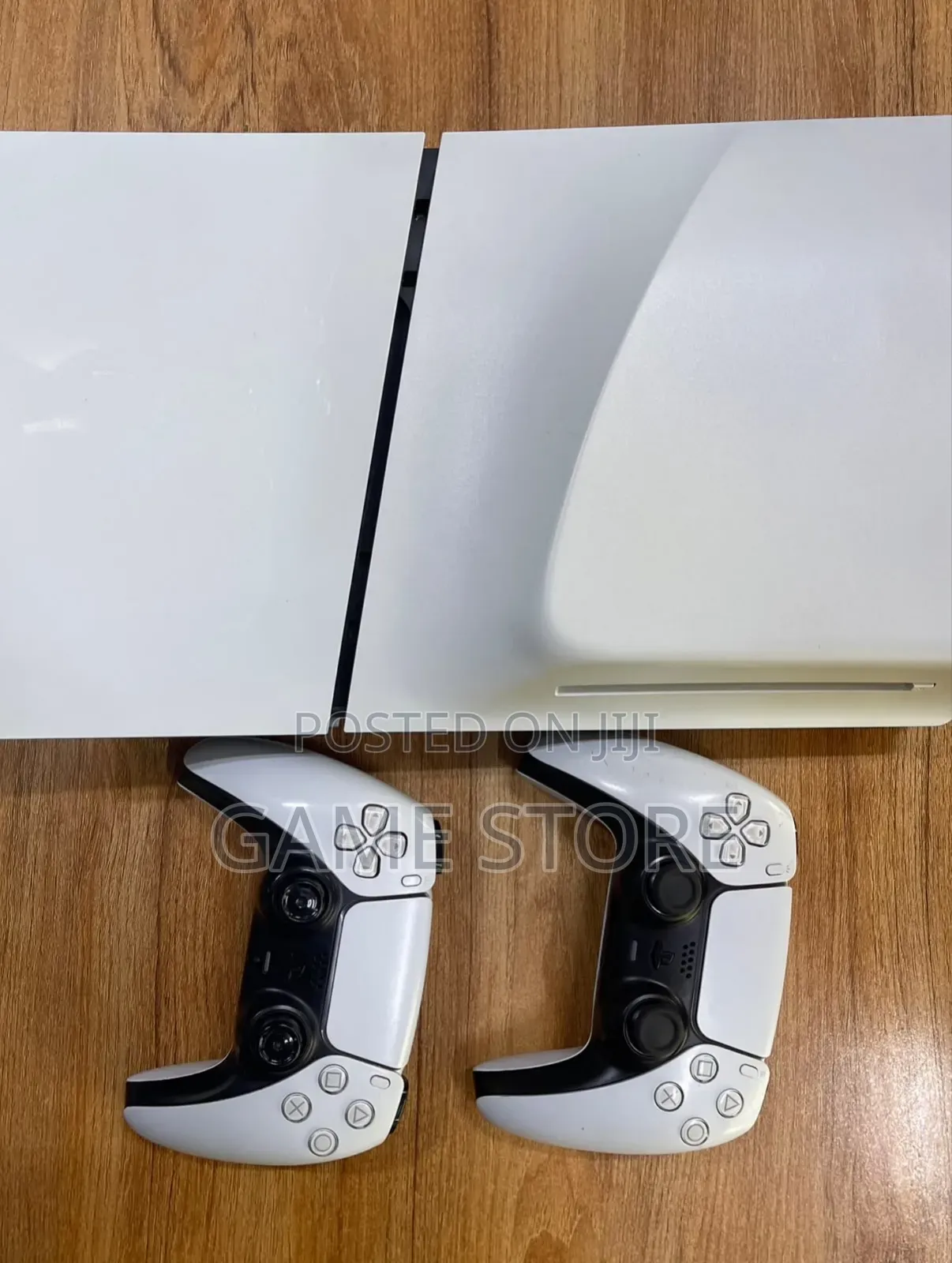 Uk Used Ps5 Slim Disc Version, With 2 Controllers and Games