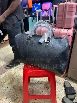 Premium Monogram Travel Duffel Bag