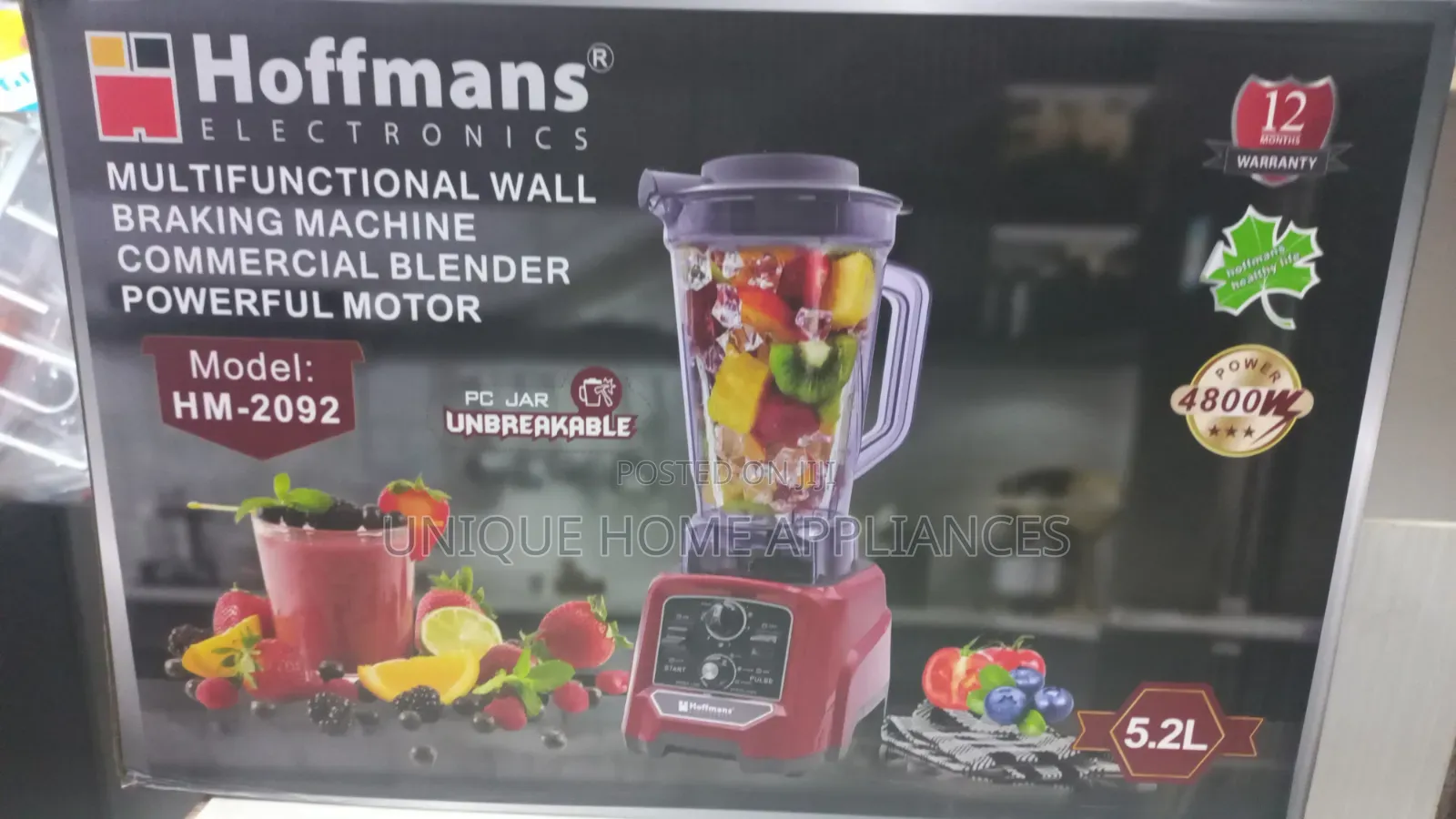 Commercial Blender 5.2l