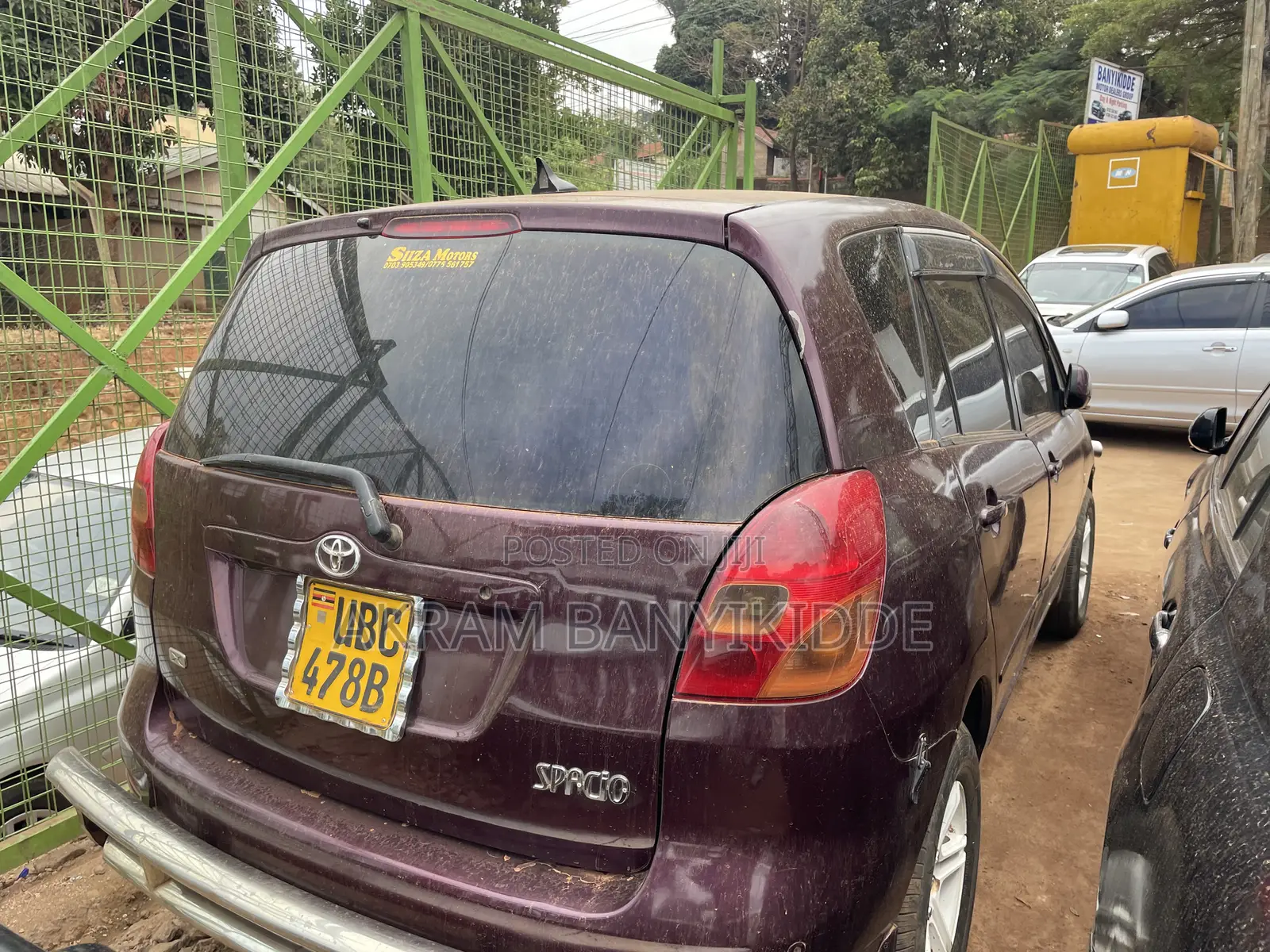 Toyota Corolla Spacio 2005 Burgundy