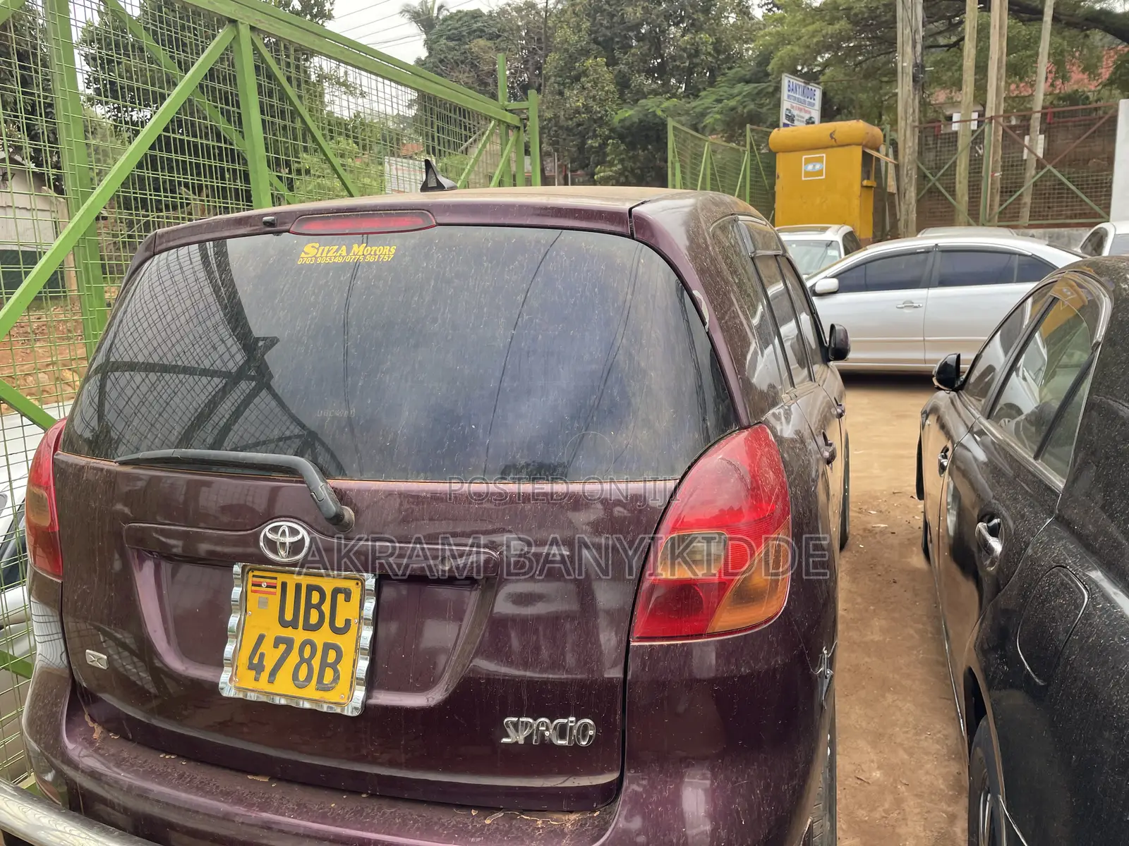 Toyota Corolla Spacio 2005 Burgundy