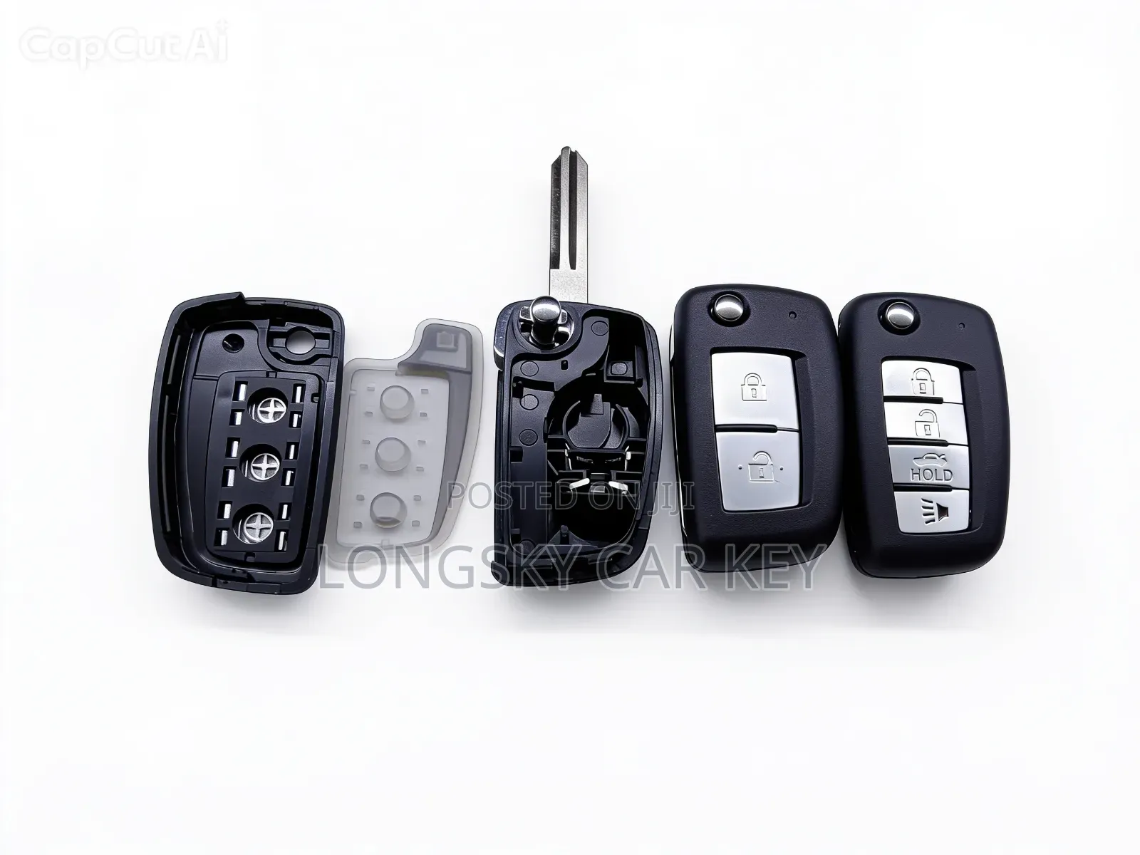 Nissan Insert to Start Car Key Shells/Cases/Housing