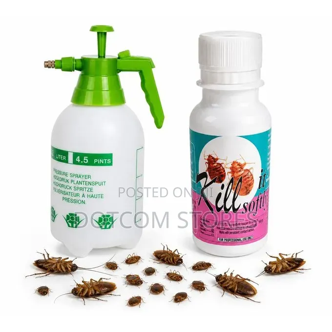 Bedbugs and Cockroaches Killer 100ml and 2ltr Spray Pump