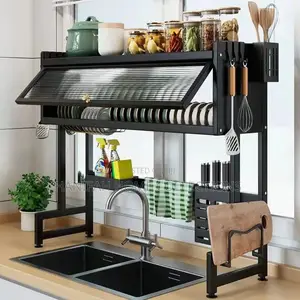 Over-the-sink Dish Drying Rack