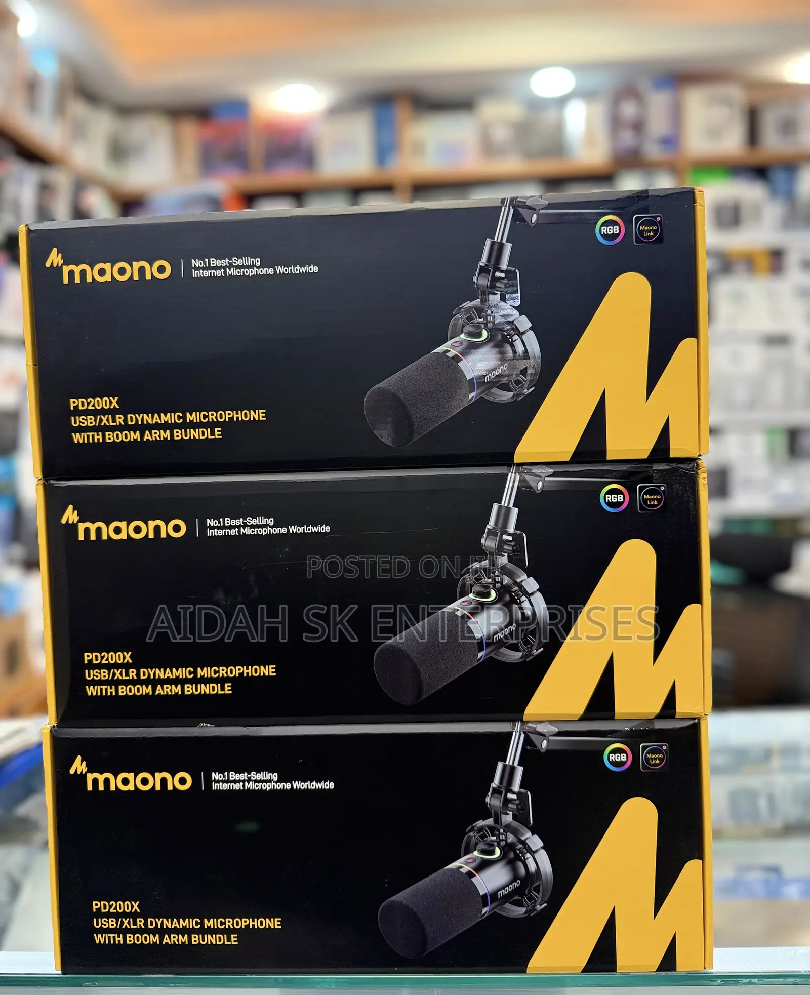 Maono Pd200x Usb/XLR Dynamic Microphone