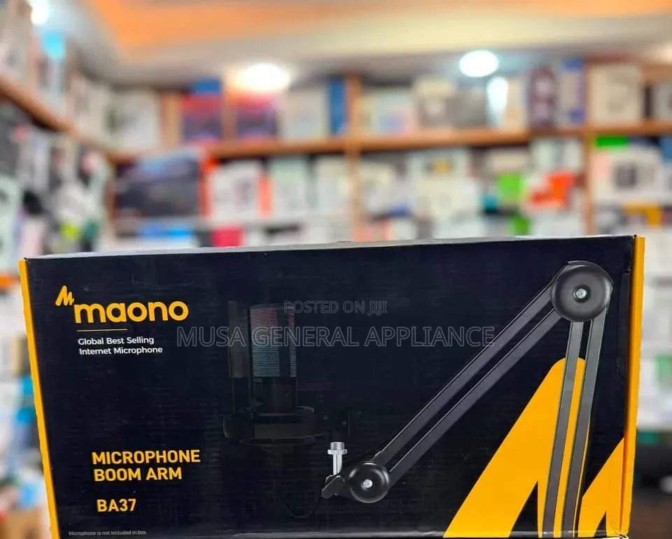 Maono Microphone Boom Arm: Heavy Duty Adjustable
