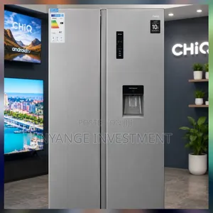 560 Litres Refrigerator. Chiq 560l Double Door Fridge With Dispenser