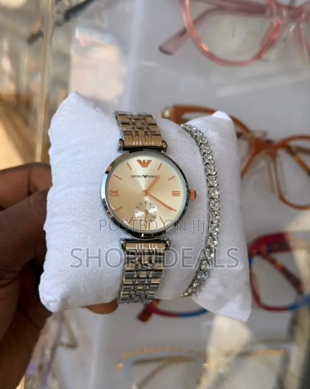 Emporio Armani Watch Features a Two-Tone Stainless Steel