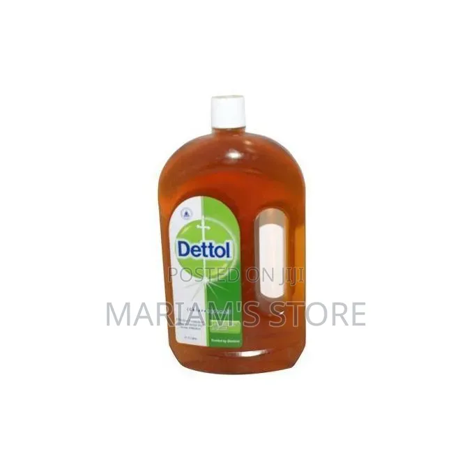 1-Litre Bottle of Dettol Antiseptic Disinfectant Liquid.
