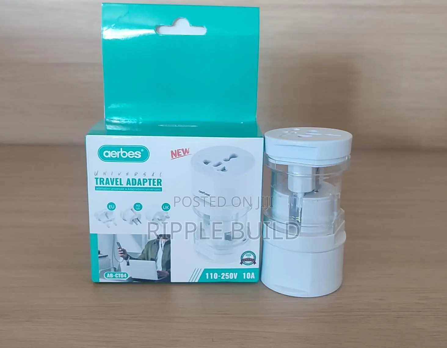 Universal Travel Adapter Aerbes Ab-Ct04