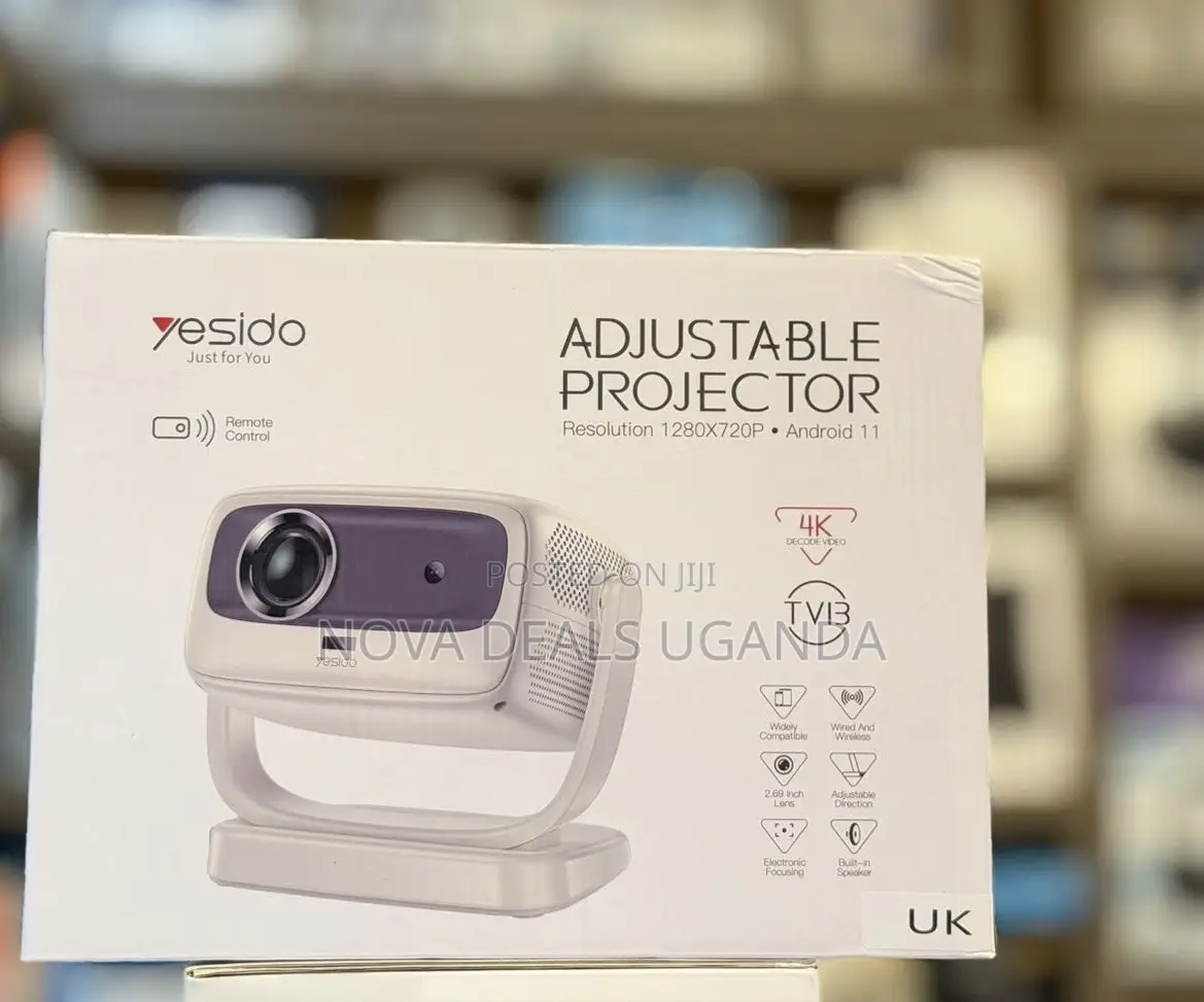 Yesido Tv13 Full Hd Smart Projector With Android 9.0 Built-in Wifi