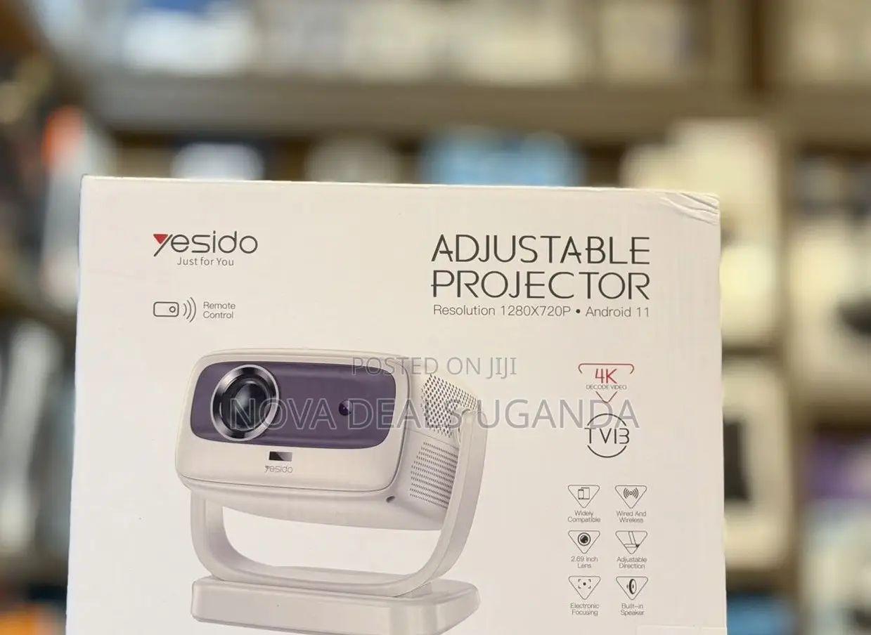 Yesido Tv13 Full Hd Smart Projector With Android 9.0 Built-in Wifi
