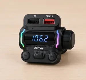 Bluetooth Fm Car Charger Mp3 Player Aerbes Ab-Cz04