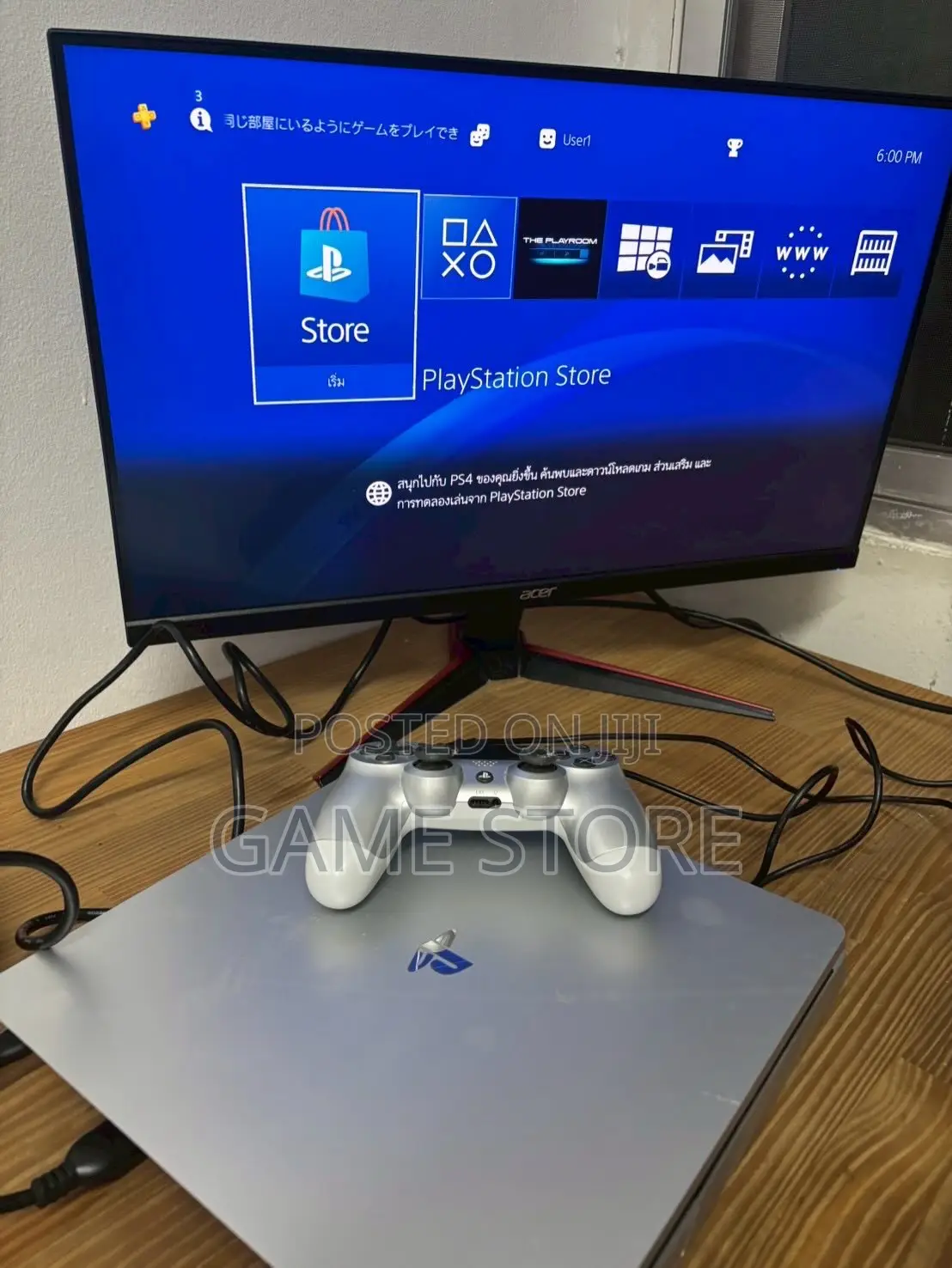 Ps4 Slim, 12 Games 2 Pads: Don't Be a Spectator, Become the Boss.