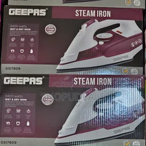 Geepas Gsi7809 2400w Wet Dry Steam Iron