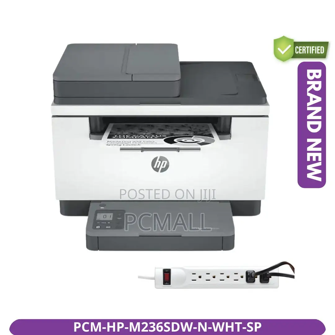 Hp Laserjet M236sdw Brand New Wireless MFP + Surge Protector
