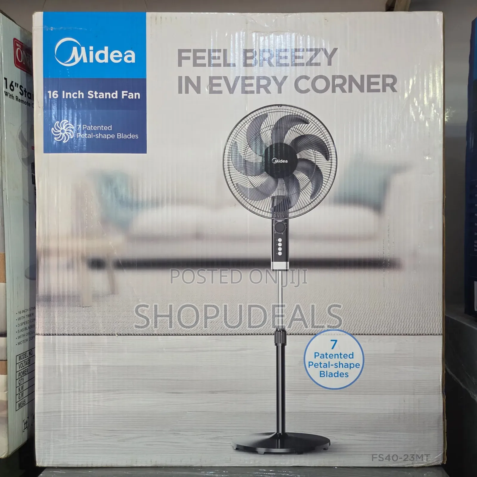 Midea 16-Inch Stand Fan (Model Fs40-23mt)