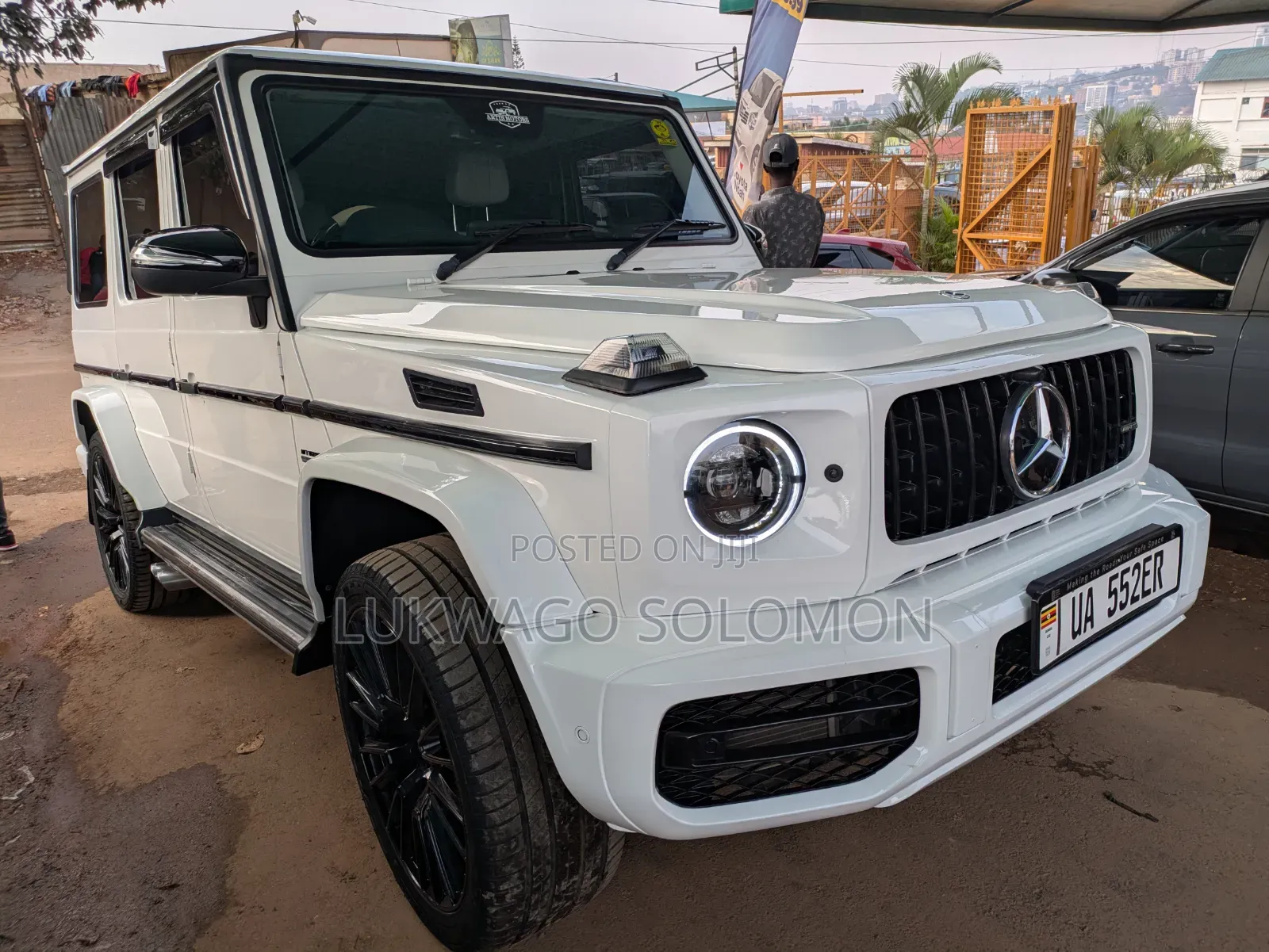 Mercedes-Benz G-Class 2017 White