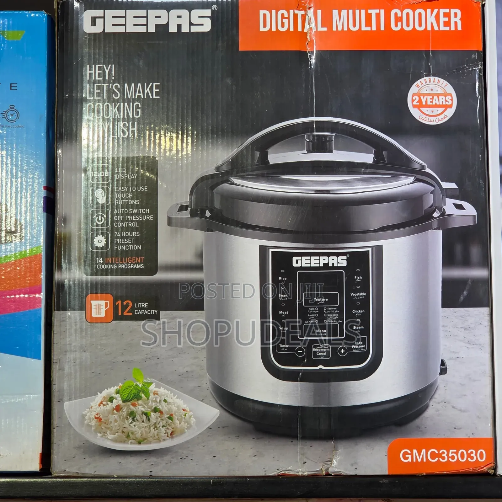 Geepas Digital Multi Cooker