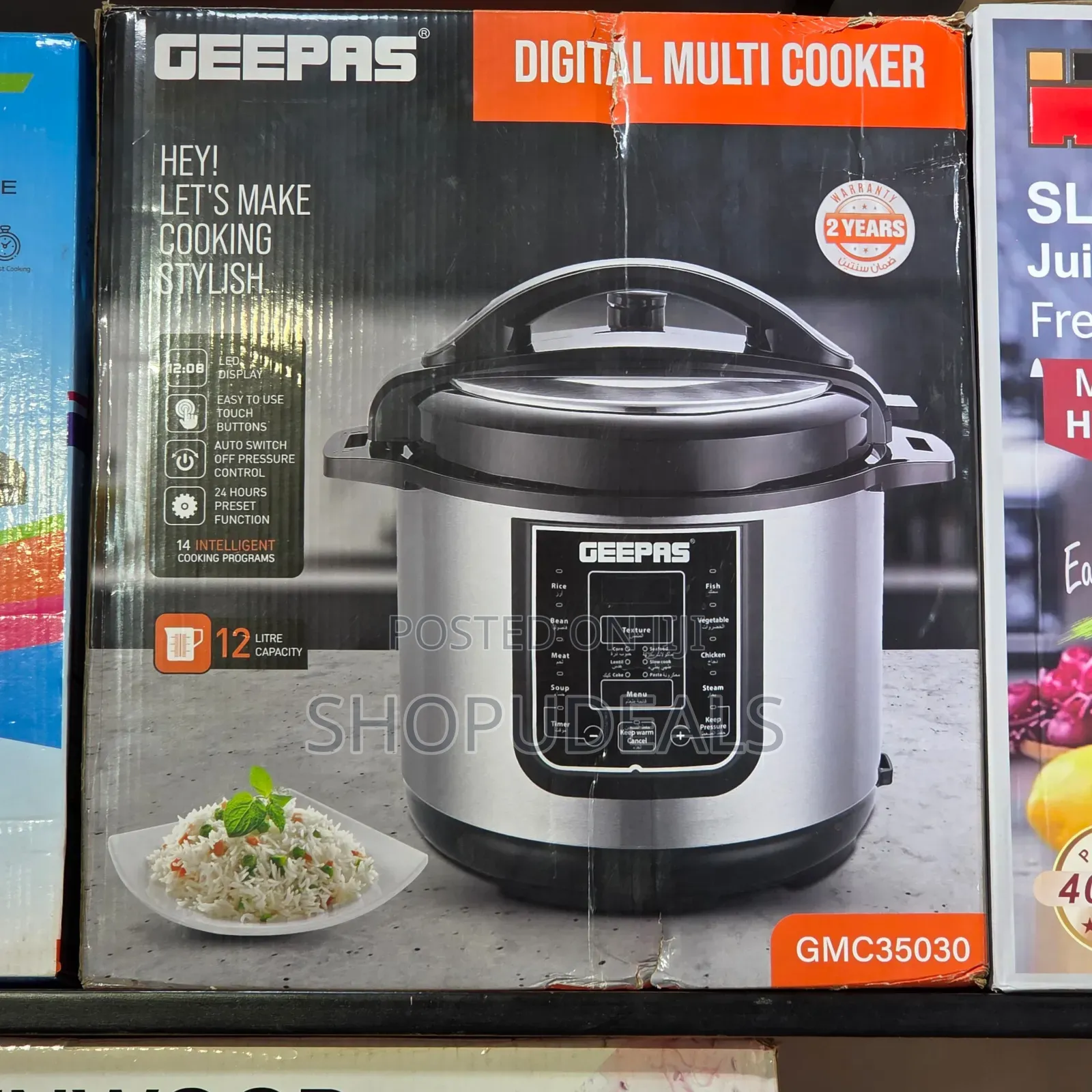 Geepas Digital Multi Cooker