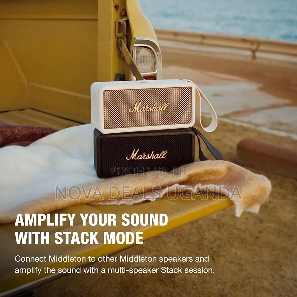 Marshall Middleton Bluetooth Portable Speaker for Outdoor Adventures