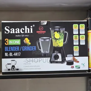 Saachi Nl-Bl-4417 3-in-1 Blender and Grinder