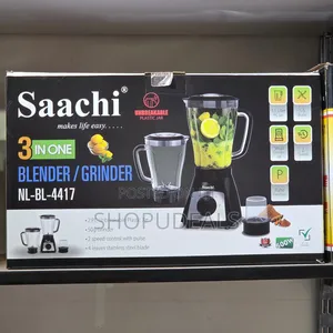 Saachi Nl-Bl-4417 3-in-1 Blender and Grinder