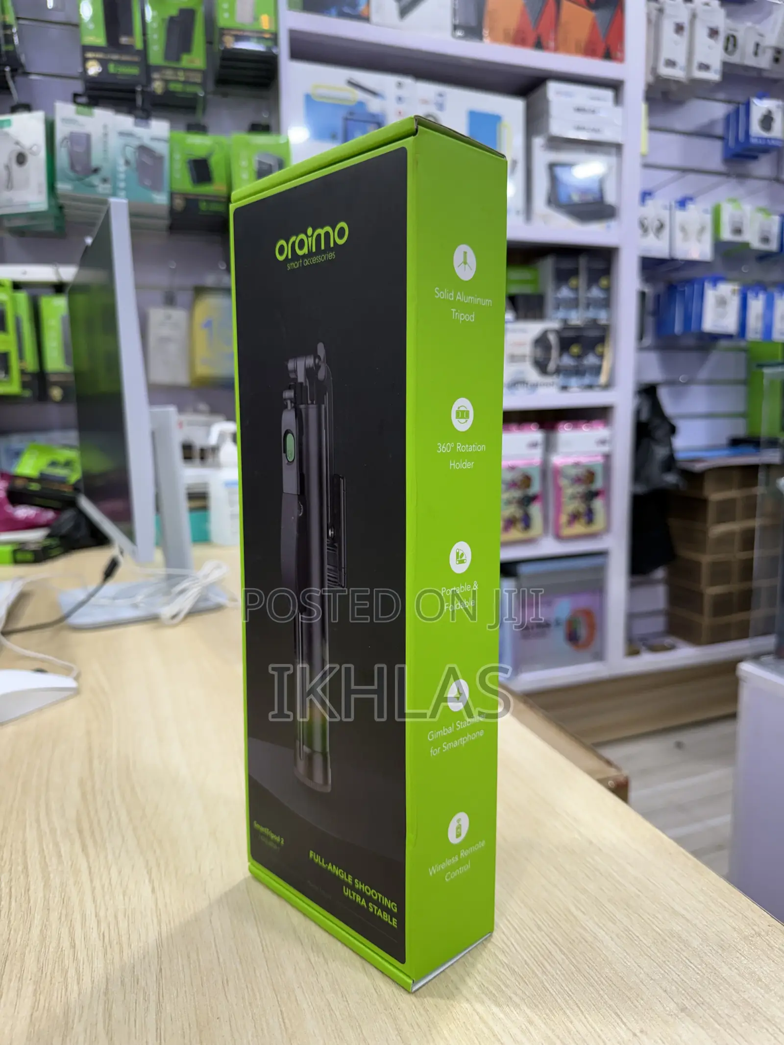 Oraimo Smart Tripod 2 Ols-201a Tripod Full Angle Shooting Ultra Stable