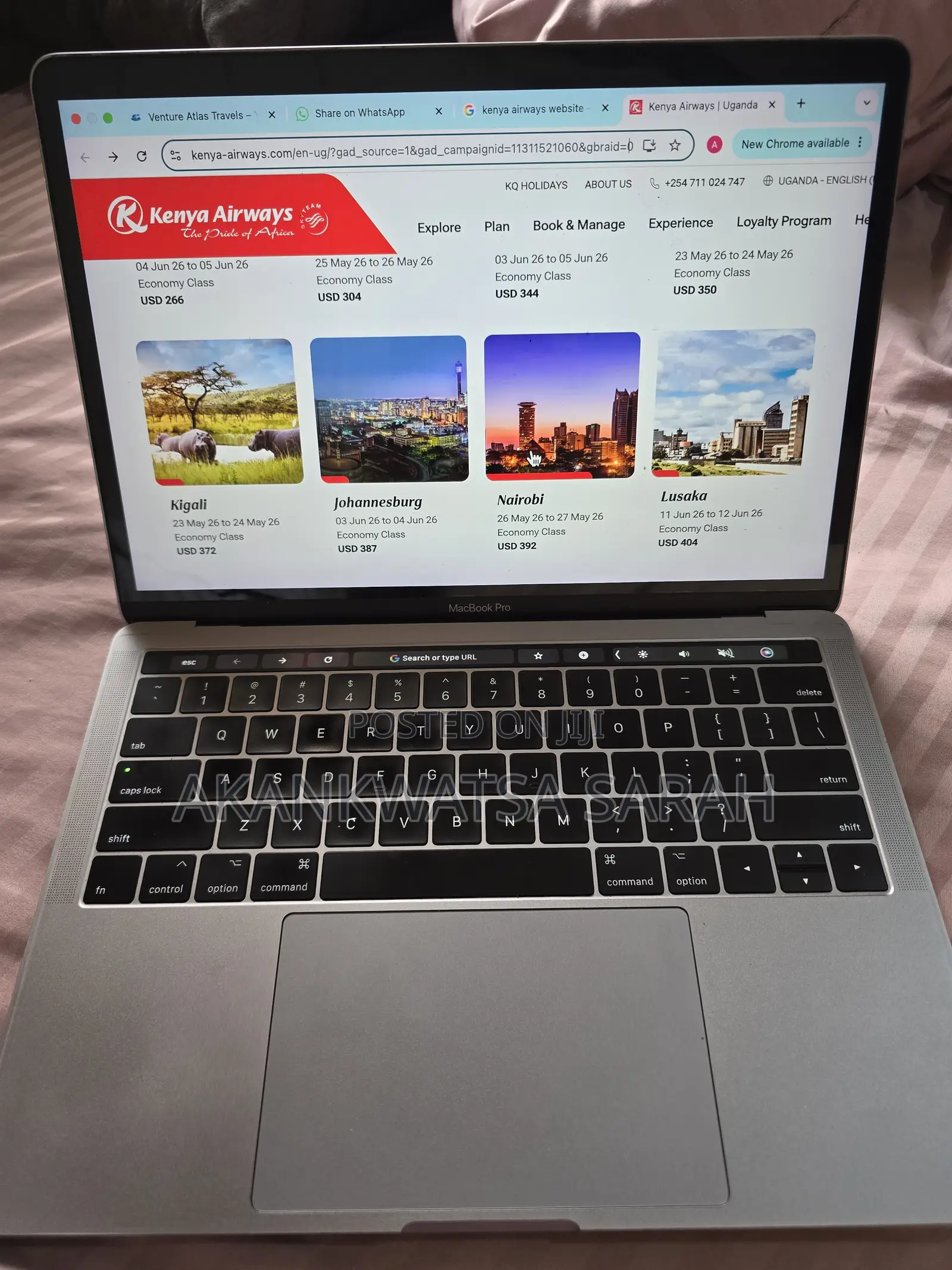 Laptop Apple MacBook Pro 2017 16GB Intel Core i7 SSD 1T