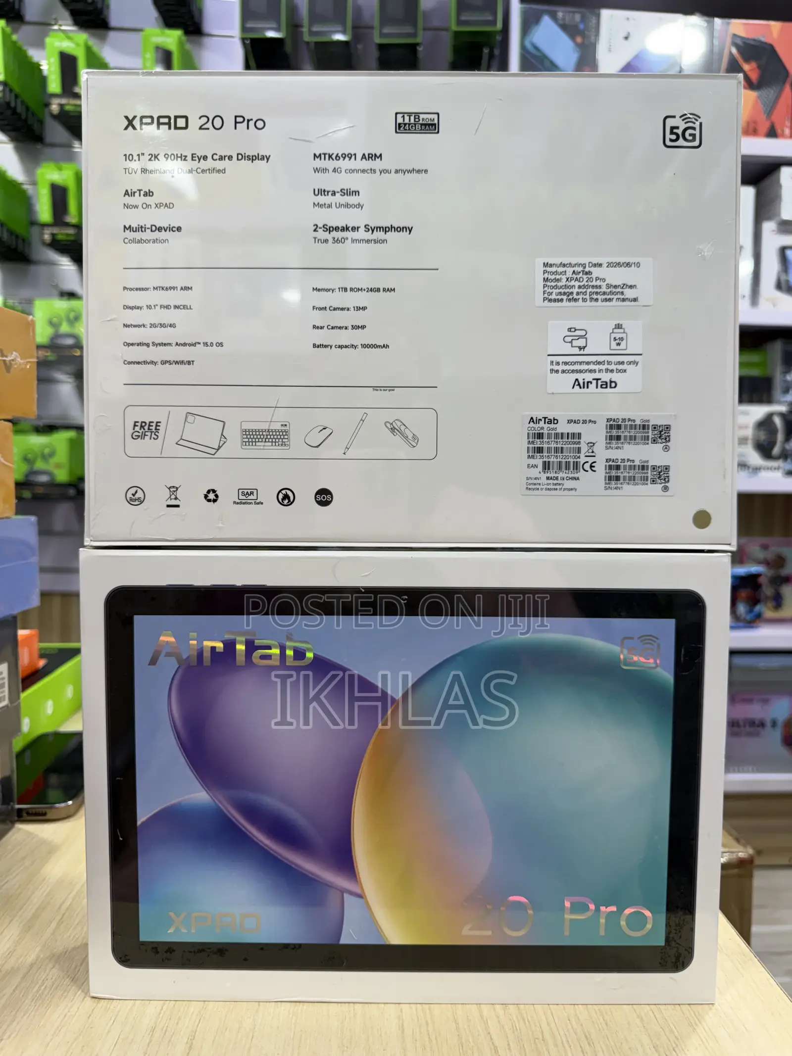 New AirTab XPAD 20 Pro 1 TB