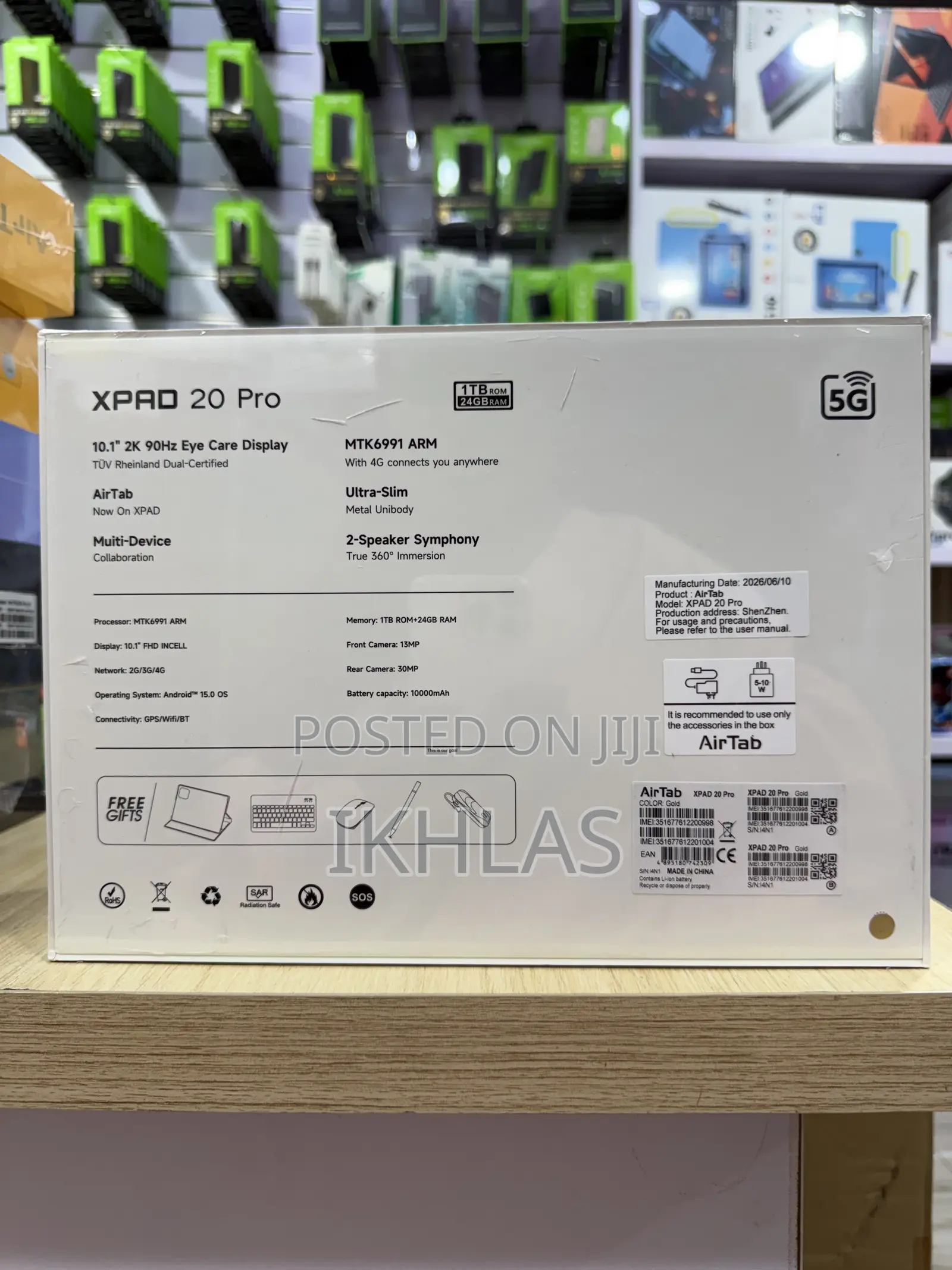 New AirTab XPAD 20 Pro 1 TB