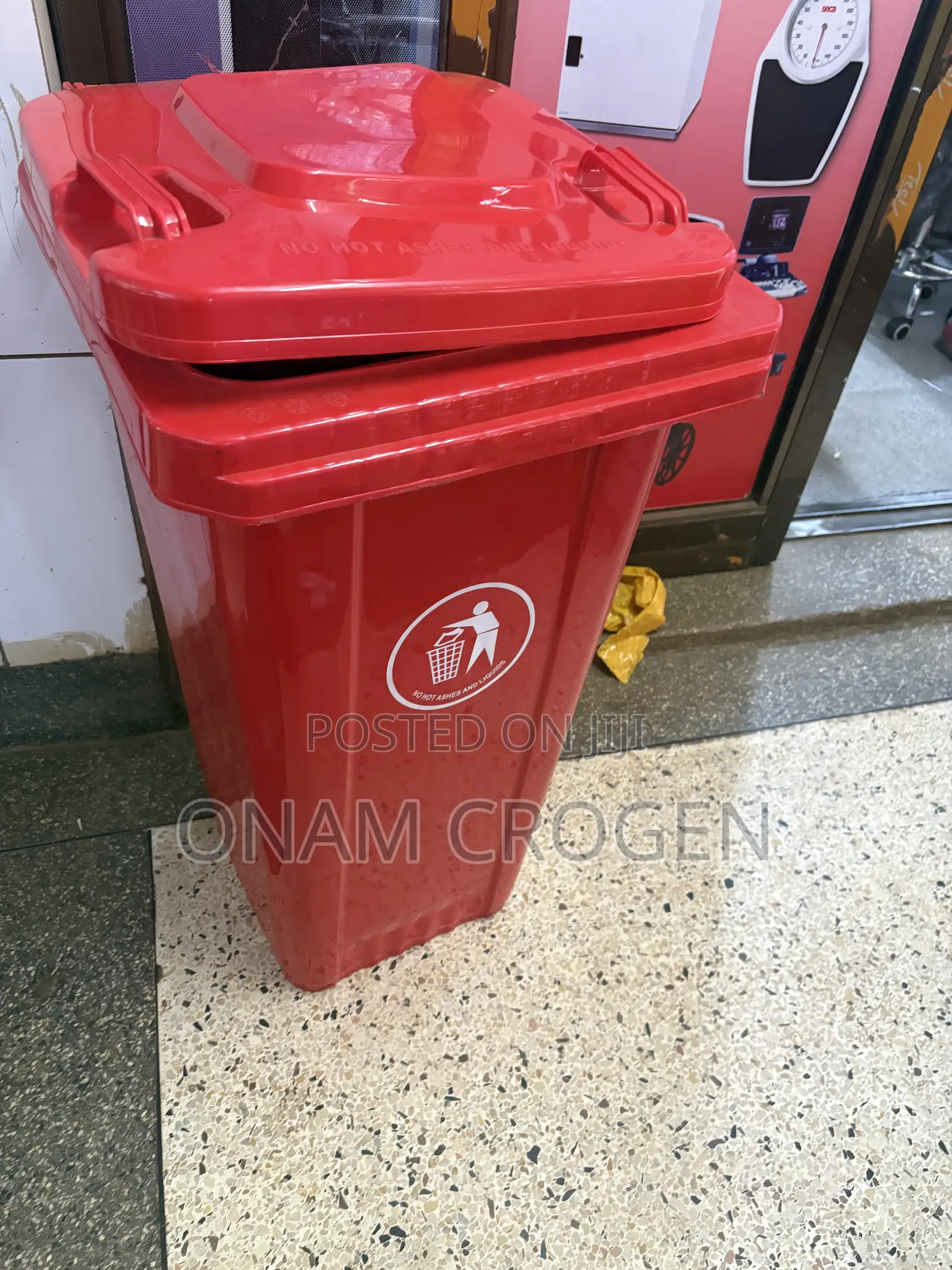 120 Litres Waste Bins With Casters