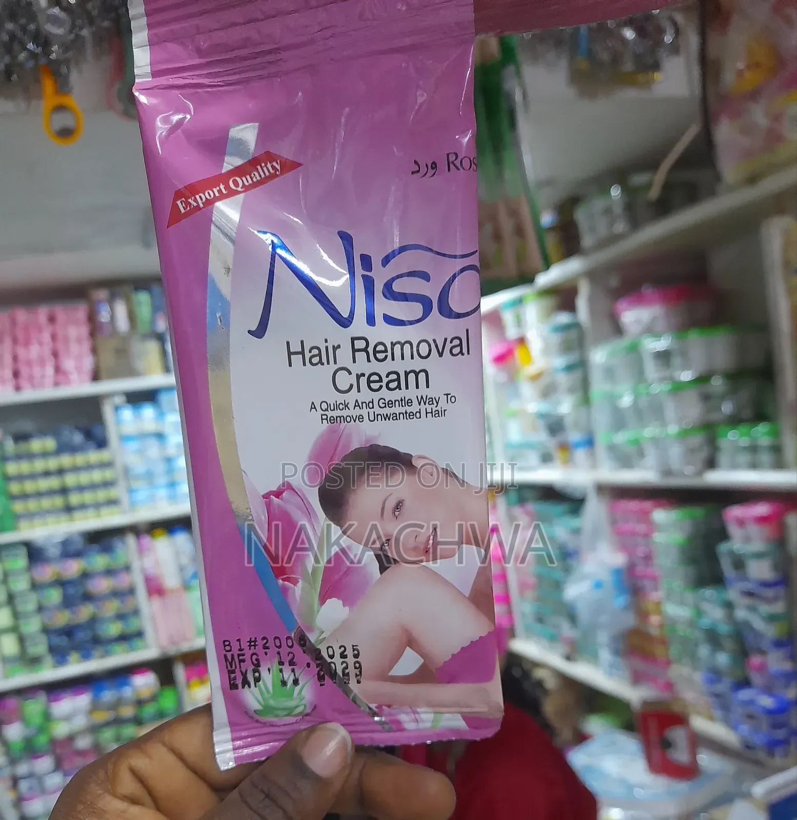 3 Pieces Of Nisa Hair Removal Cream