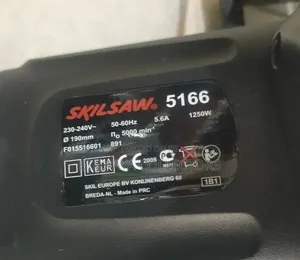 Uk Used Skil 1250w Circular Saw.