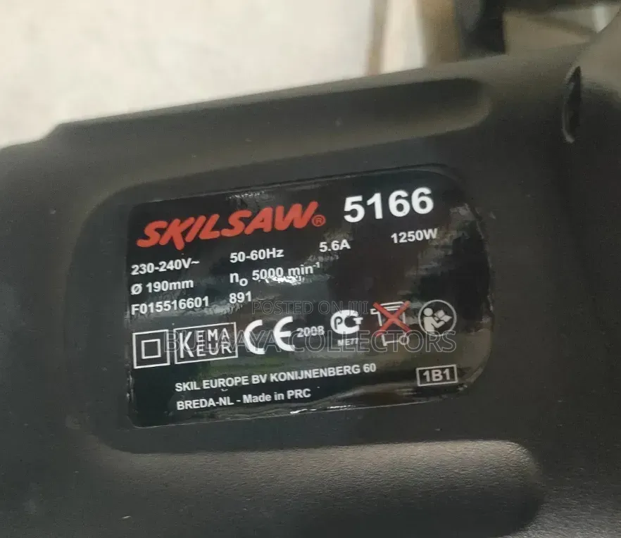 Uk Used Skil 1250w Circular Saw.