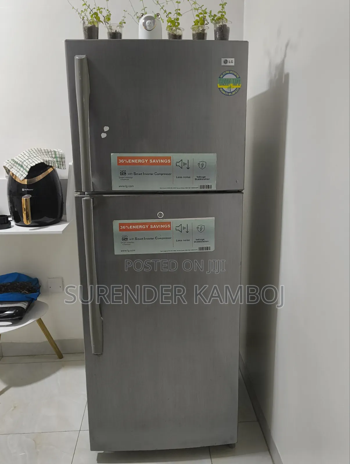 LG Double Door Non Frost Refrigerator 365 LTR