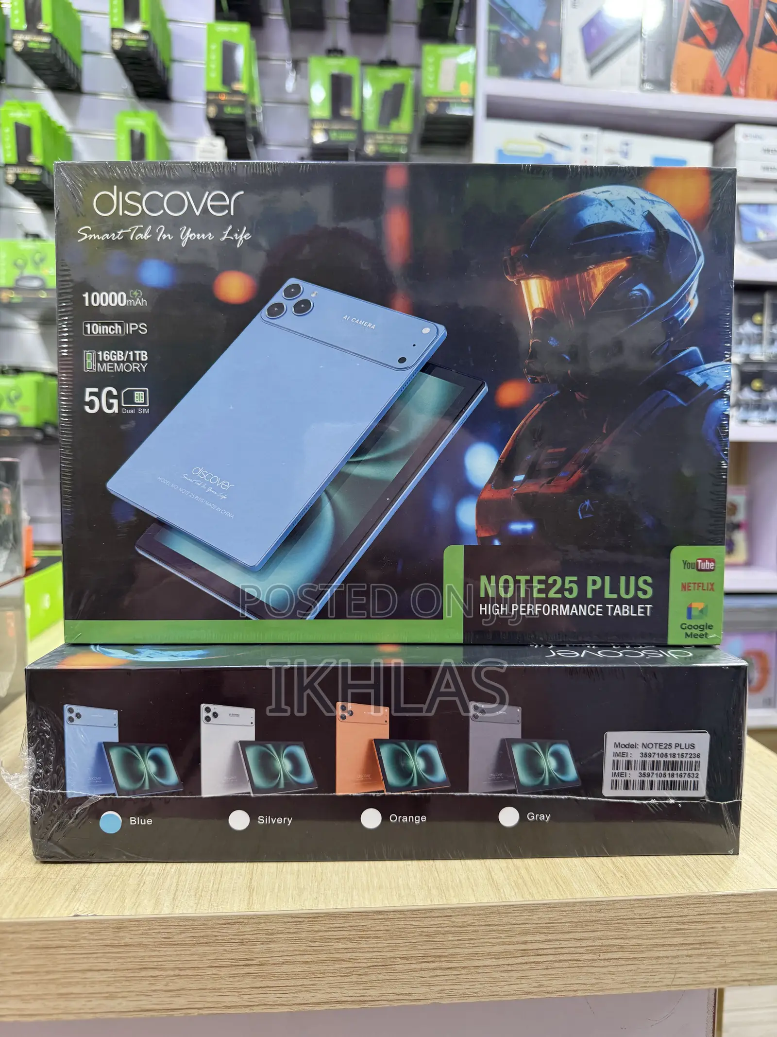 New Discover Note 25 Plus 1 TB