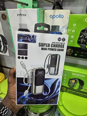 Demaco Mini Power Bank 10,000mah Fast Charging