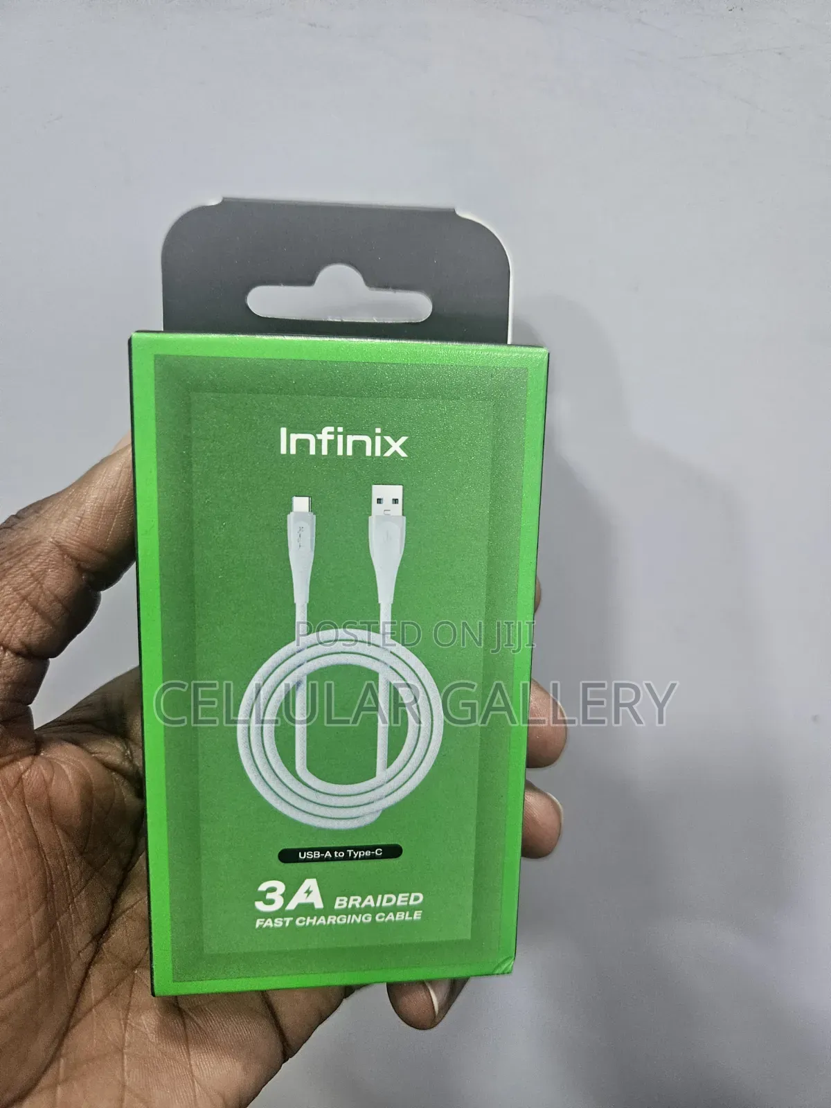 Infinix 3a Braided Fast Charging Usb-a to Type-C Cable