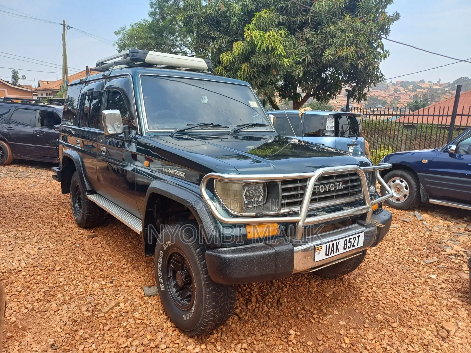 Toyota Land Cruiser Prado 1997 Blue