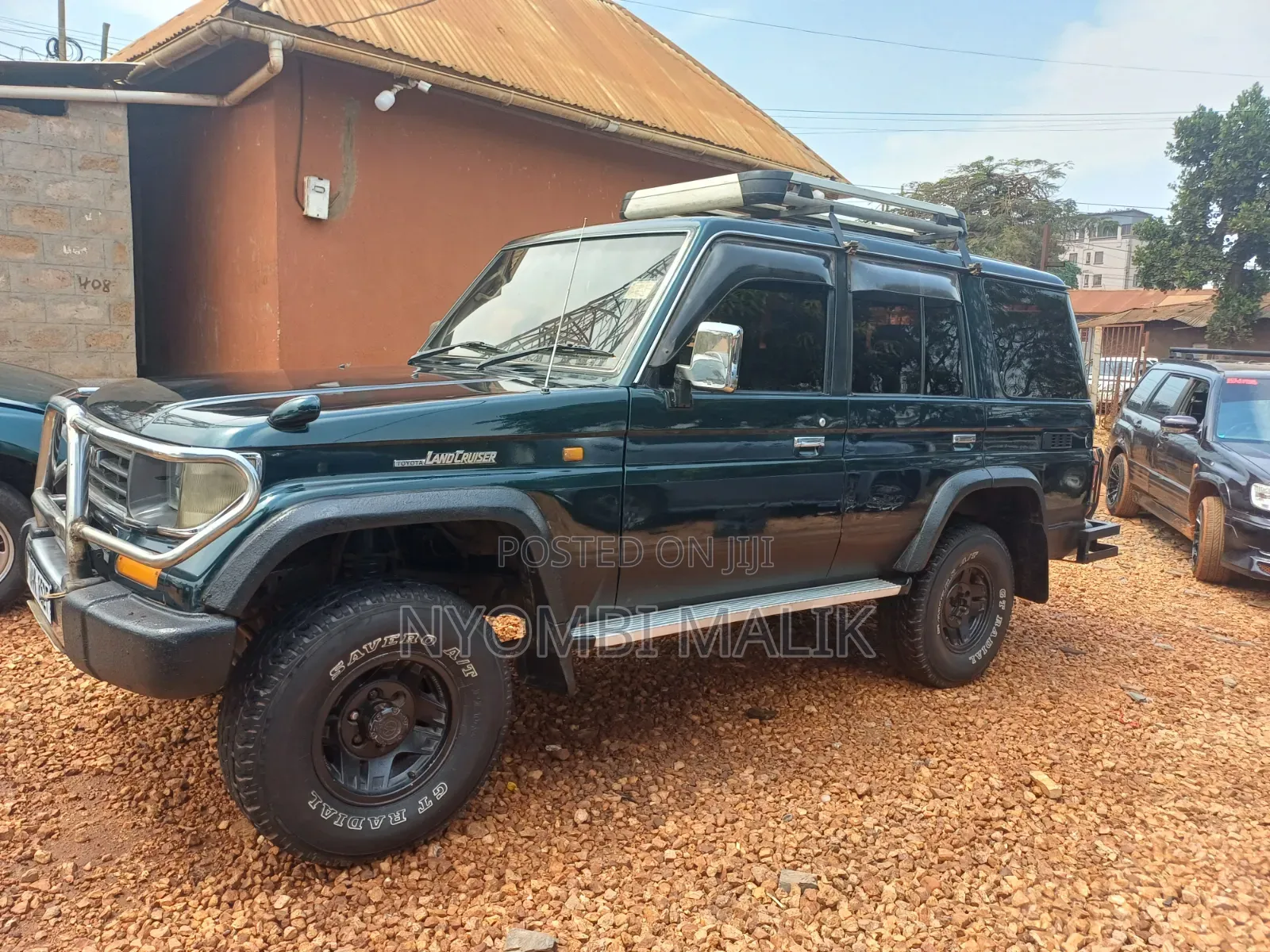 Toyota Land Cruiser Prado 1997 Blue