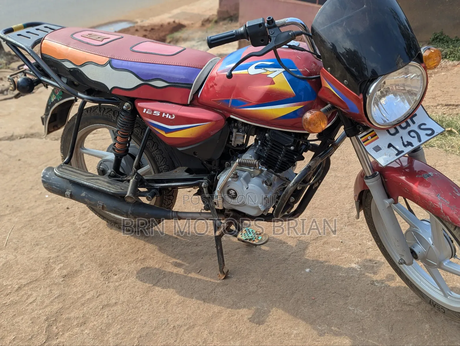 Bajaj Boxer 125 2023 Red