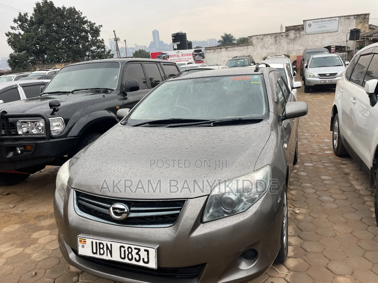 Toyota Corolla Fielder 2010 Gray