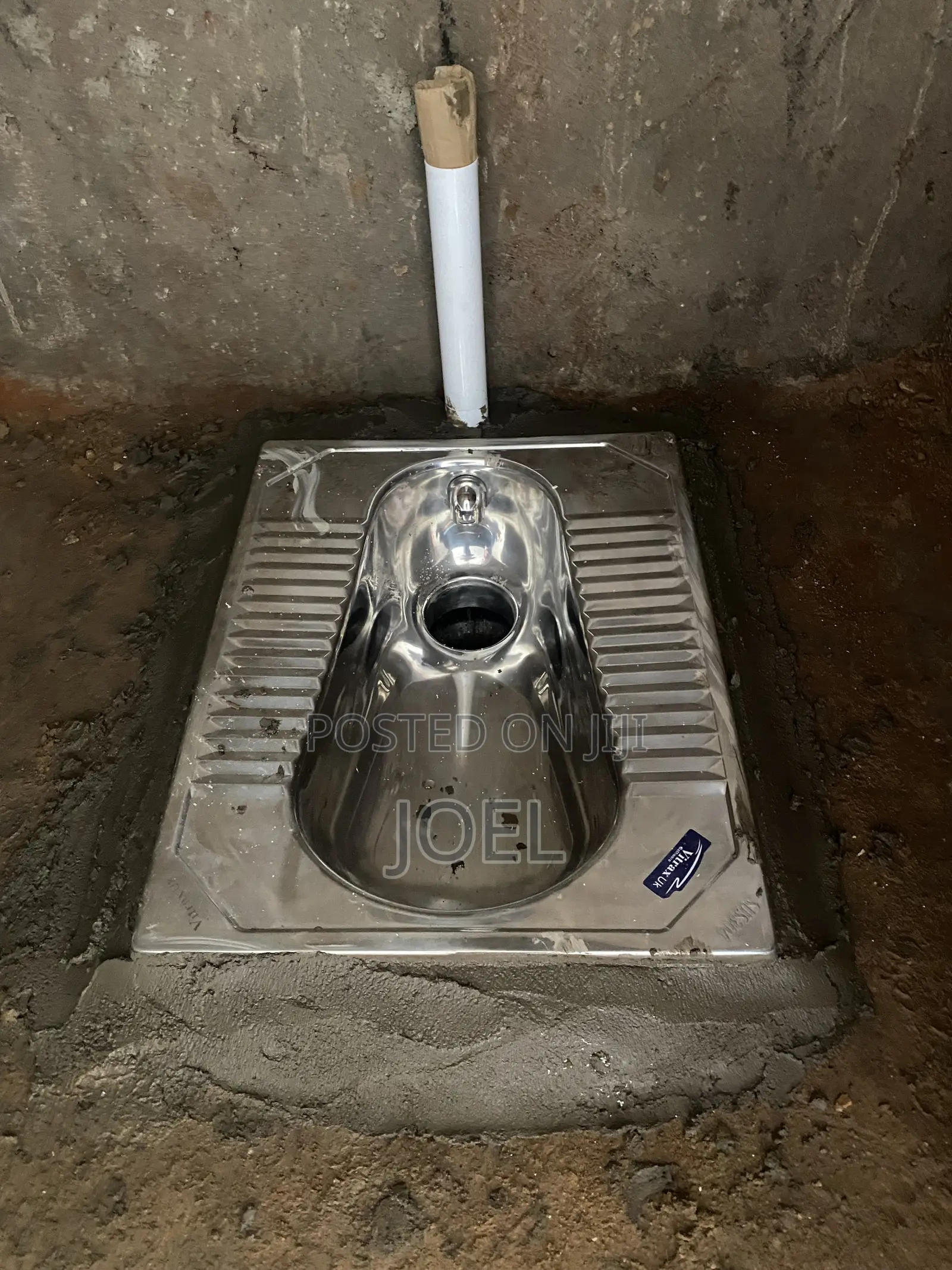 Stainless Squatting Pan Installation