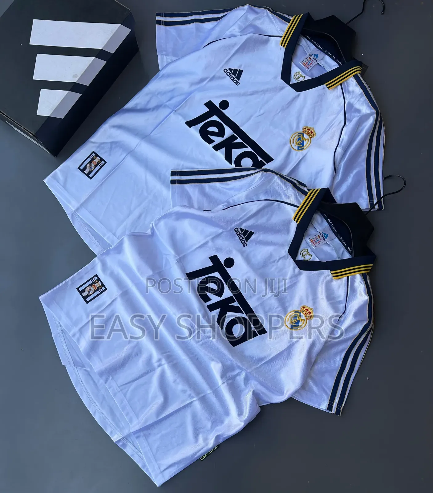 Real Madrid 1999/2000 Retro Reissue Home Football Shirt